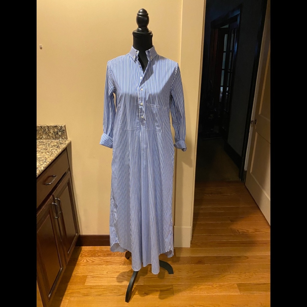 ❤️Vis A Vis Long Striped Shirt Dress.